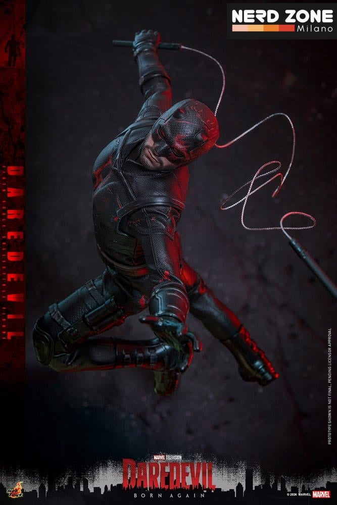 PRE ORDINE HOT TOYS - Marvel Daredevil: Born Again Action Figure 1/6 Daredevil 30 cm