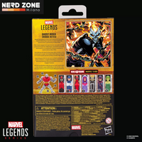PRE ORDINE - HASBRO - Marvel Legends Buildable Figure Series Box Ghost Rider Robbie Reyes Action Figure