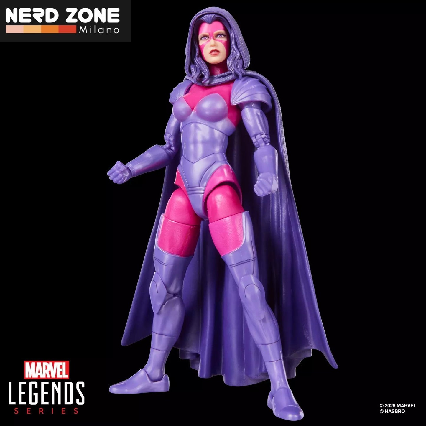 PRE ORDINE - HASBRO - Marvel Legends Buildable Figure Series Box Psylocke Action Figure