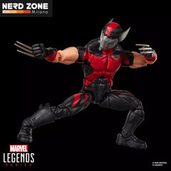 PRE ORDINE - HASBRO - Marvel Legends Buildable Figure Series Box Ultimate Wolverine Action Figure