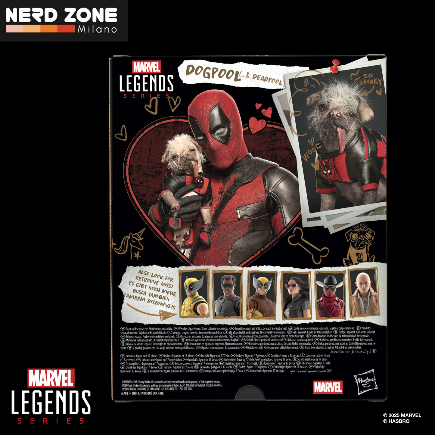 HASBRO - Marvel Legends Deadpool And Wolverine Dogpool And Deadpool Action Figure
