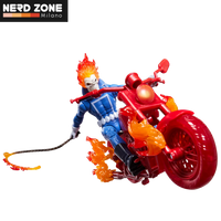 PRE ORDINE - HASBRO - Marvel Legends Ghost Rider Jhonny Blaze With Bike Action Figure