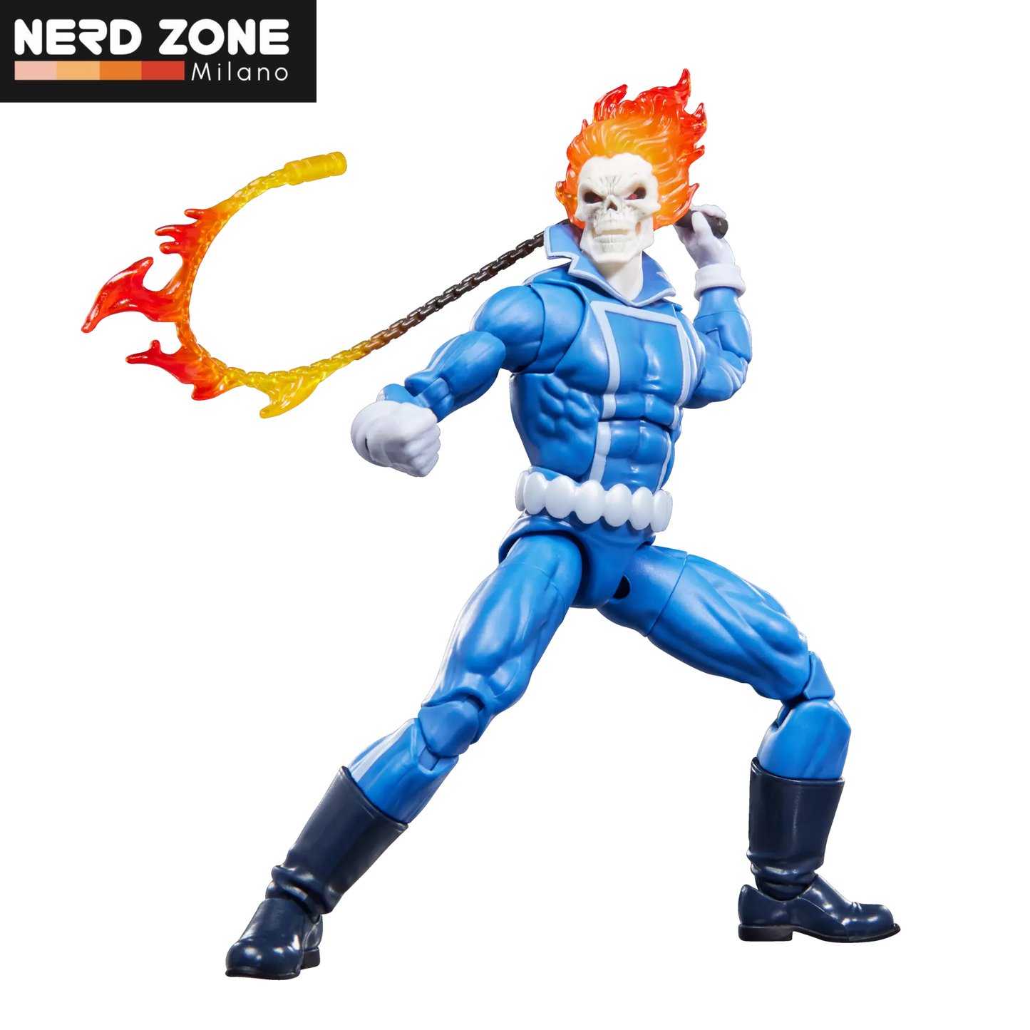PRE ORDINE - HASBRO - Marvel Legends Ghost Rider Jhonny Blaze With Bike Action Figure