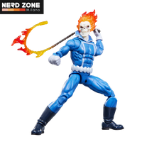 PRE ORDINE - HASBRO - Marvel Legends Ghost Rider Jhonny Blaze With Bike Action Figure