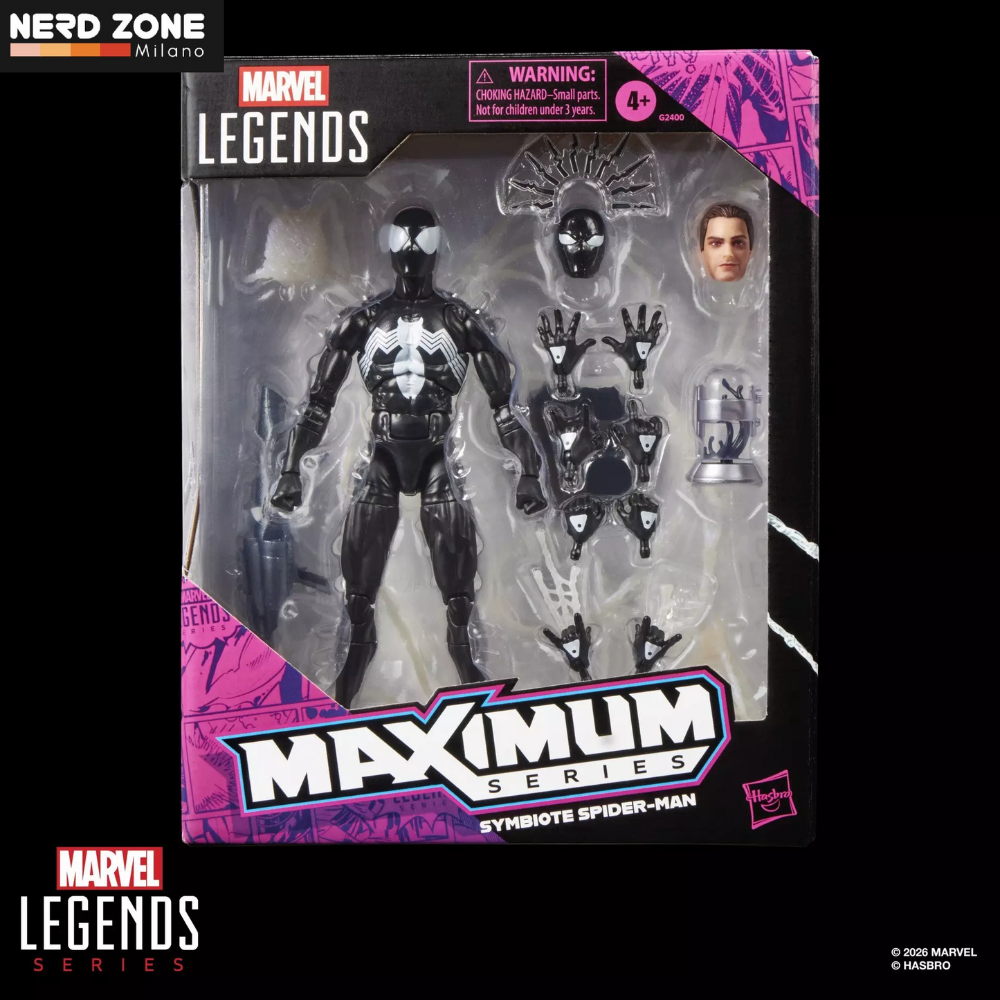 PRE ORDINE - HASBRO - Marvel Legends Maximum Symbiote Spider-man Action Figure
