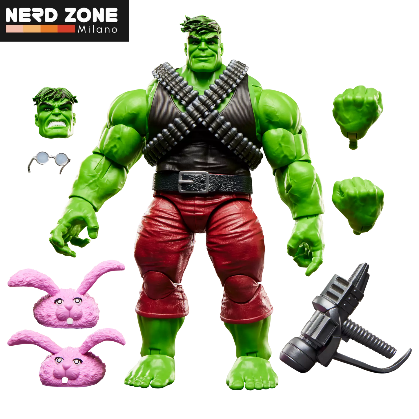PRE ORDINE - HASBRO - Marvel Legends The Incredible Hulk Professor Hulk Action Figure