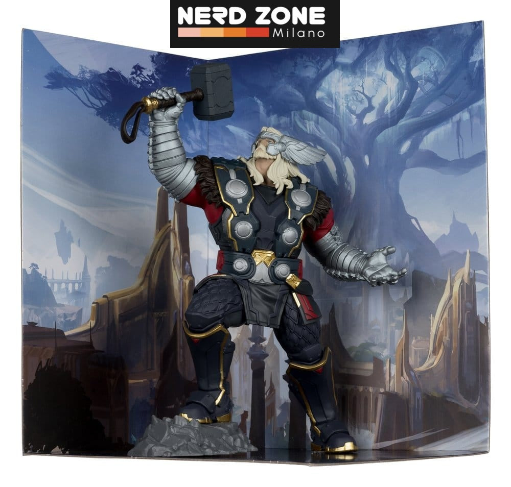McFARLANE TOYS 2025 - Marvel Rivals Collection 1/10 Action Figure Thor 19 cm