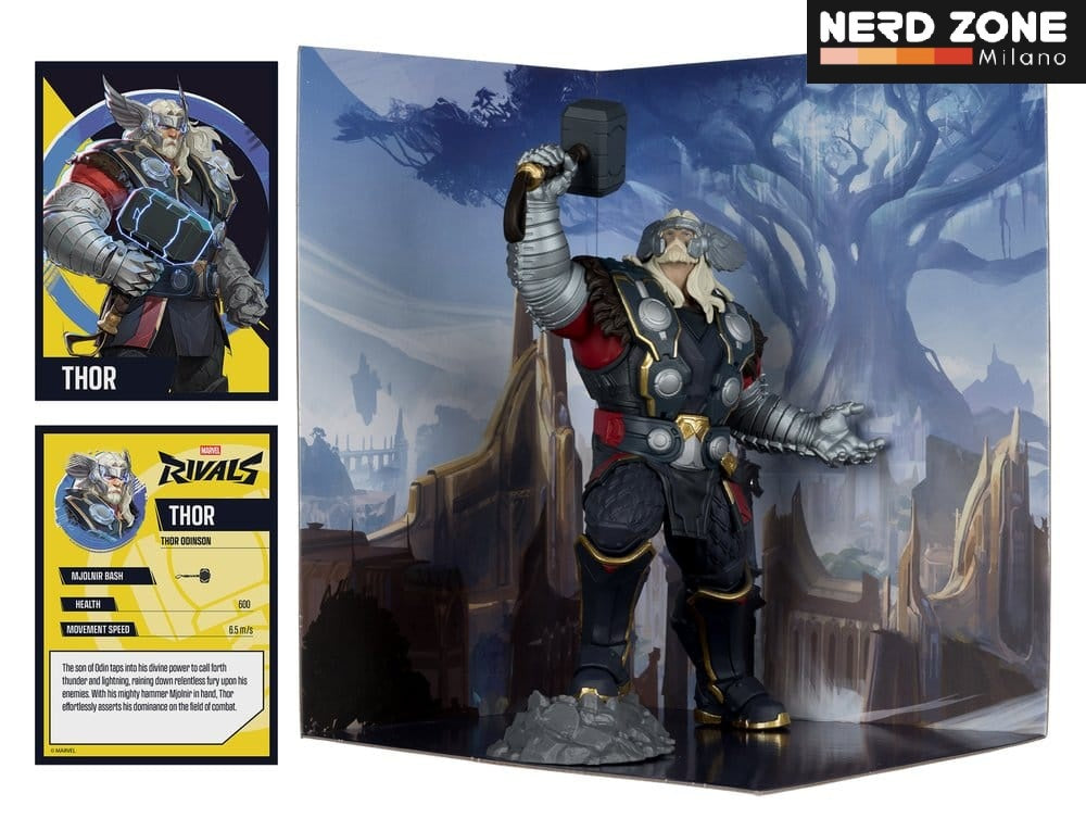 McFARLANE TOYS 2025 - Marvel Rivals Collection 1/10 Action Figure Thor 19 cm