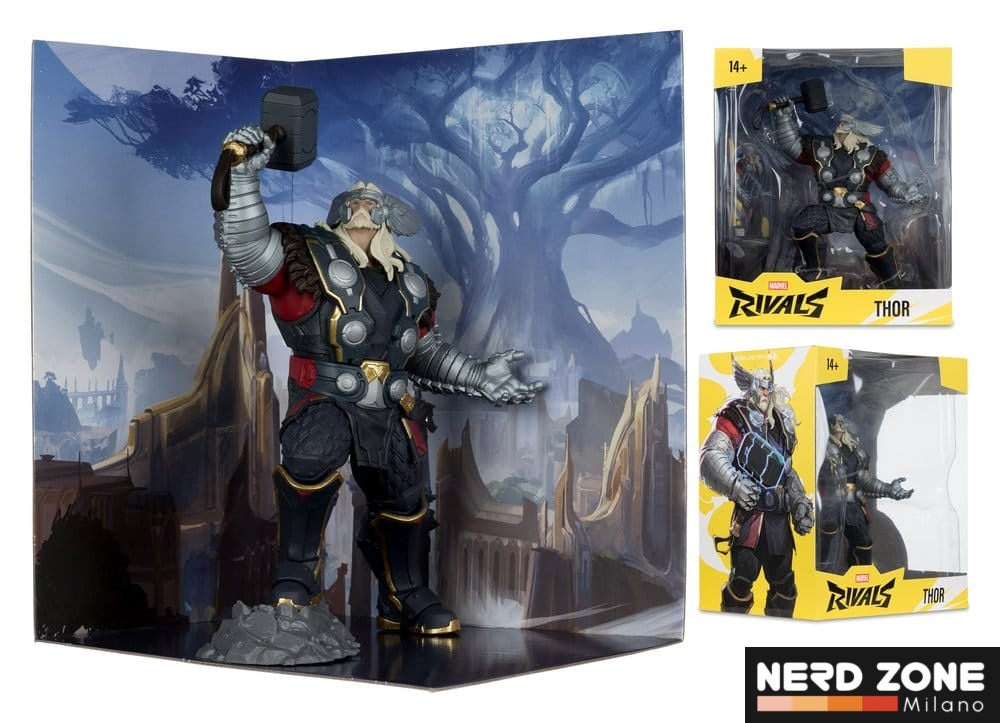 McFARLANE TOYS 2025 - Marvel Rivals Collection 1/10 Action Figure Thor 19 cm