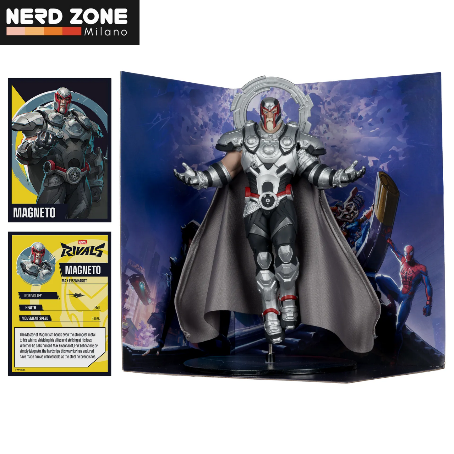 McFARLANE TOYS 2025 - Marvel Rivals Collection 1:10th Wv1 Magneto Figure