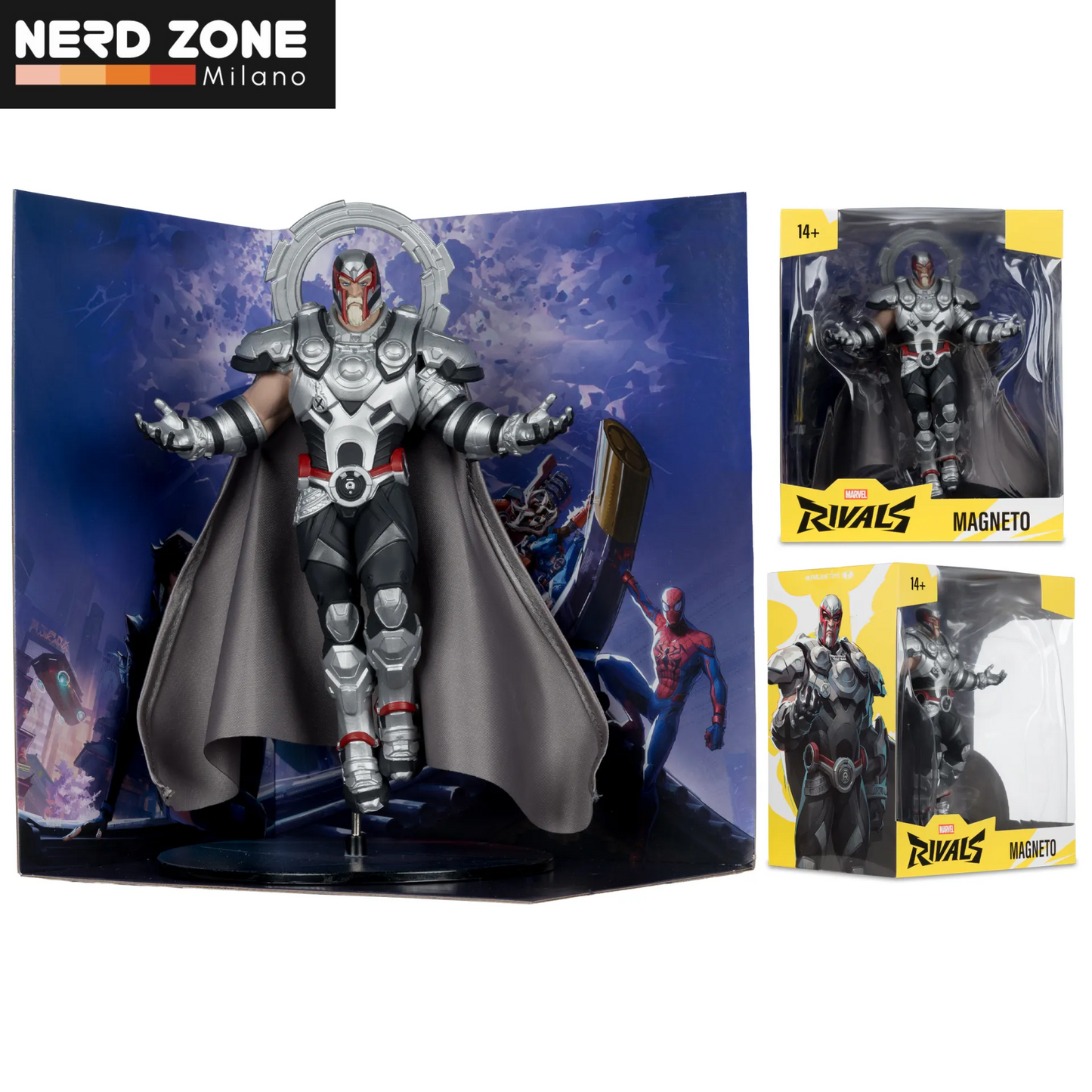 McFARLANE TOYS 2025 - Marvel Rivals Collection 1:10th Wv1 Magneto Figure