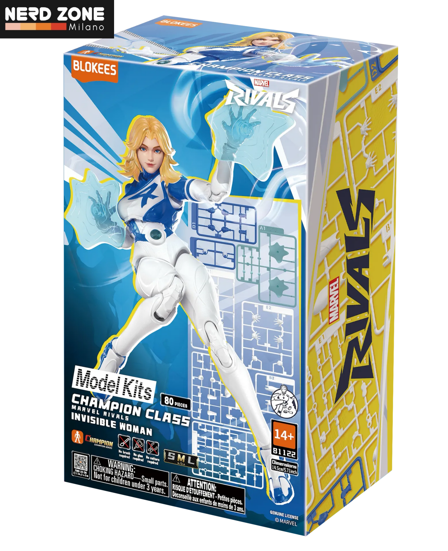 PRE ORDINE - BLOKEES - Marvel Rivals Invisible Woman Champion Class 11 Model Kit