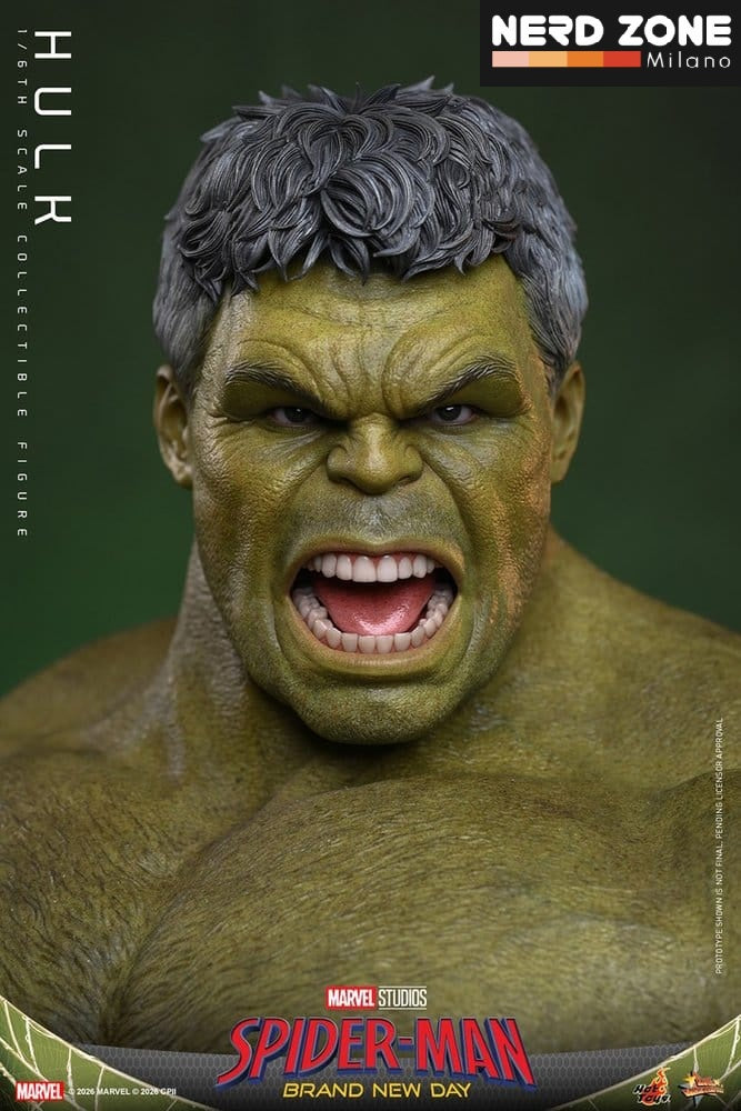 PRE ORDINE - HOT TOYS Marvel Spider-Man: Brand New Day Action Figure 1/6 Hulk 51 cm