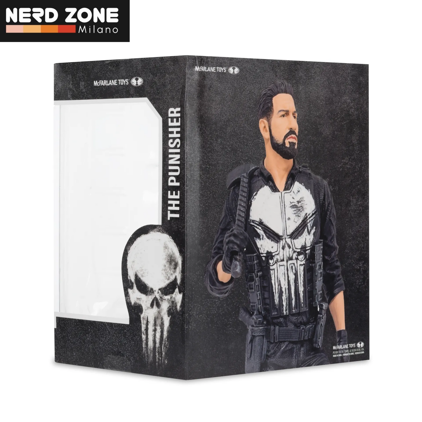 PRE ORDINE - McFARLANE TOYS 2025 - Marvel Studios Coll 1:10 Wv1 Punisher Special Punisher