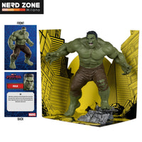PRE ORDINE - McFARLANE TOYS 2025 - Marvel Studios Coll 1:10 Wv1 Spider-man Brand New Day Savage Hulk Figure