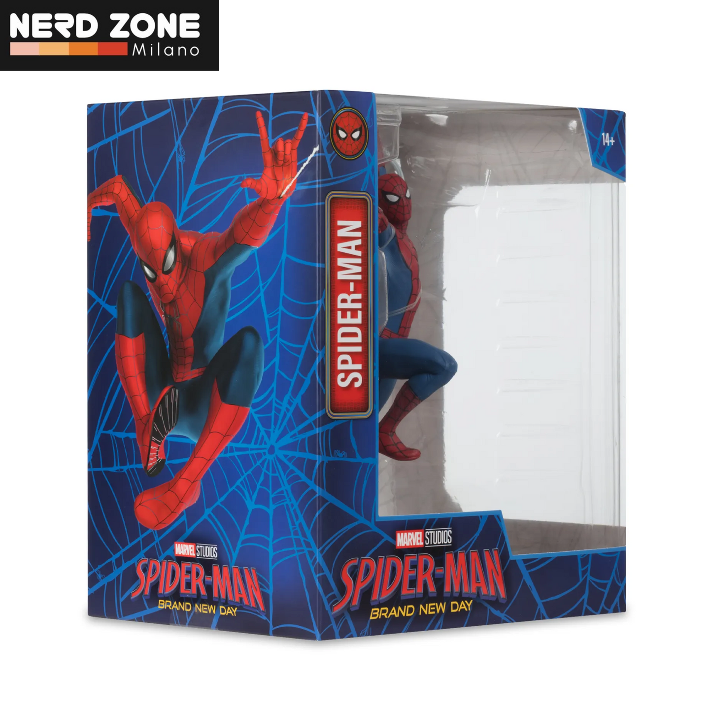 PRE ORDINE - McFARLANE TOYS 2025 - Marvel Studios Coll 1:10 Wv1 Spider-man Brand New Day Spider-man Figure