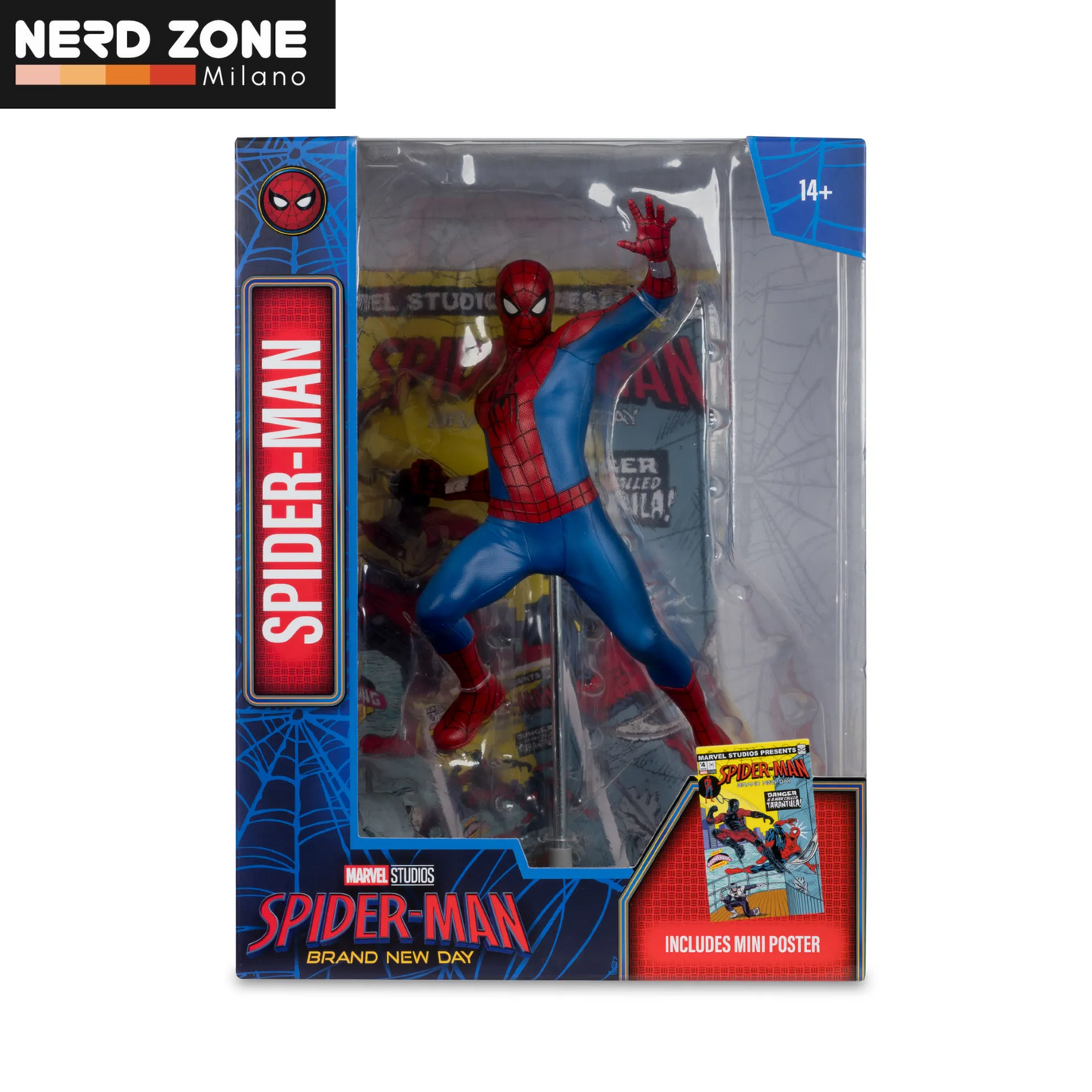PRE ORDINE - McFARLANE TOYS 2025 - Marvel Studios Coll 1:6 Wv1 Spider-man Brand New Day Spider-man Figure