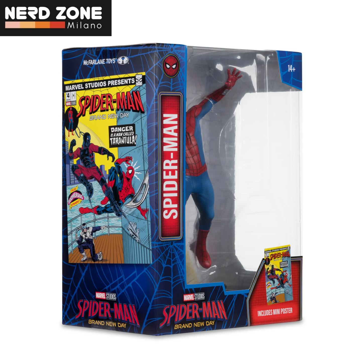 PRE ORDINE - McFARLANE TOYS 2025 - Marvel Studios Coll 1:6 Wv1 Spider-man Brand New Day Spider-man Figure