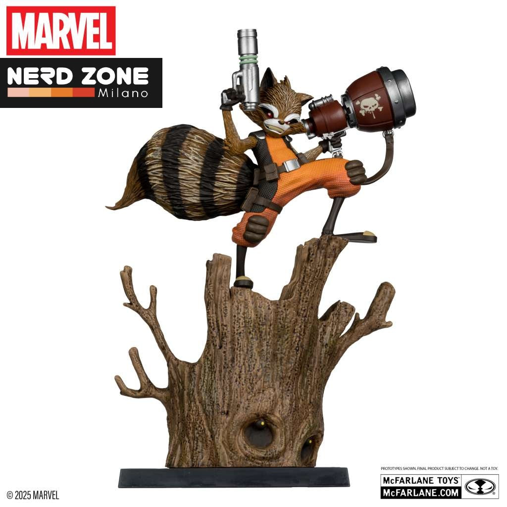 McFARLANE TOYS 2025 - Marvel Collection 1:6 Wv7 Rocket Raccoon A Chasing Tale #1 Figure