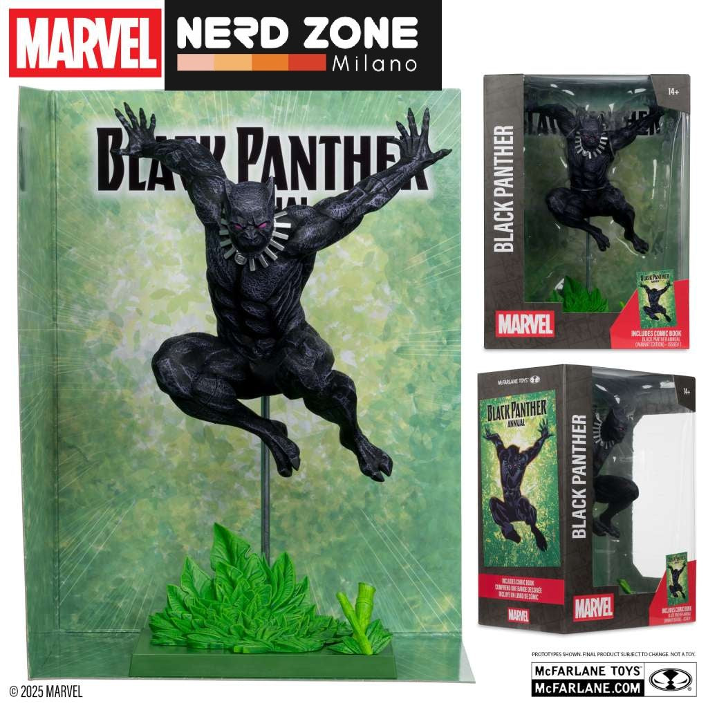 McFARLANE TOYS 2025 - Marvel Collection 1:6 Wv7 Black Panther Annual #1 Variant Figure