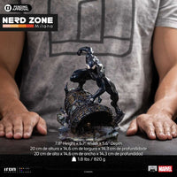 IRON STUDIOS - Marvel Comics Spider Man Black 1/10 Statue