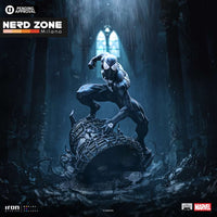 IRON STUDIOS - Marvel Comics Spider Man Black 1/10 Statue