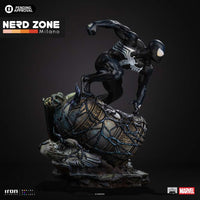 IRON STUDIOS - Marvel Comics Spider Man Black 1/10 Statue