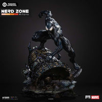 IRON STUDIOS - Marvel Comics Spider Man Black 1/10 Statue