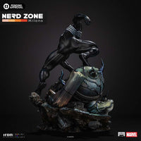 IRON STUDIOS - Marvel Comics Spider Man Black 1/10 Statue