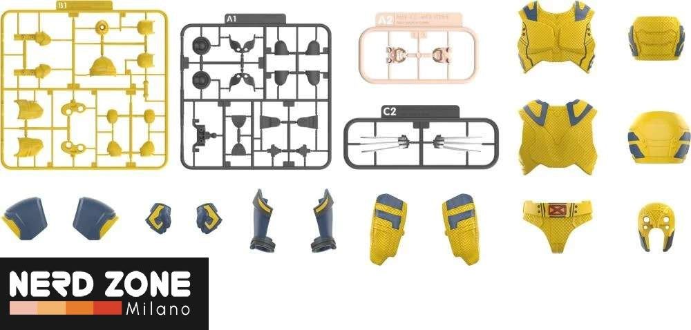 PRE ORDINE - BLOKEES - Marvel Infinity Saga Wolverine Champion Class Model Kit