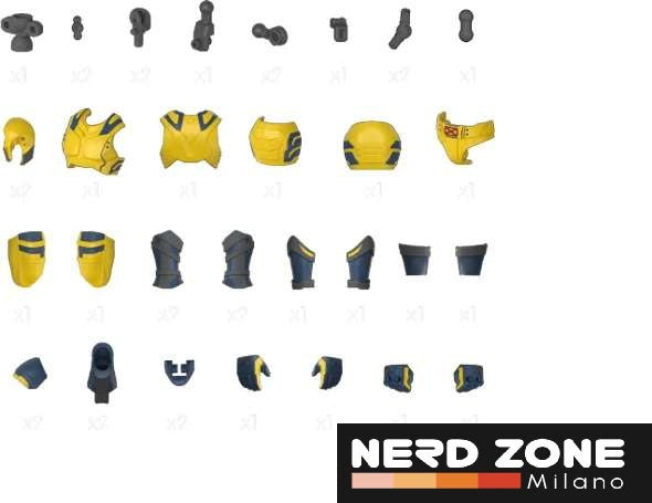 PRE ORDINE - BLOKEES - Marvel Infinity Saga Wolverine Champion Class Model Kit