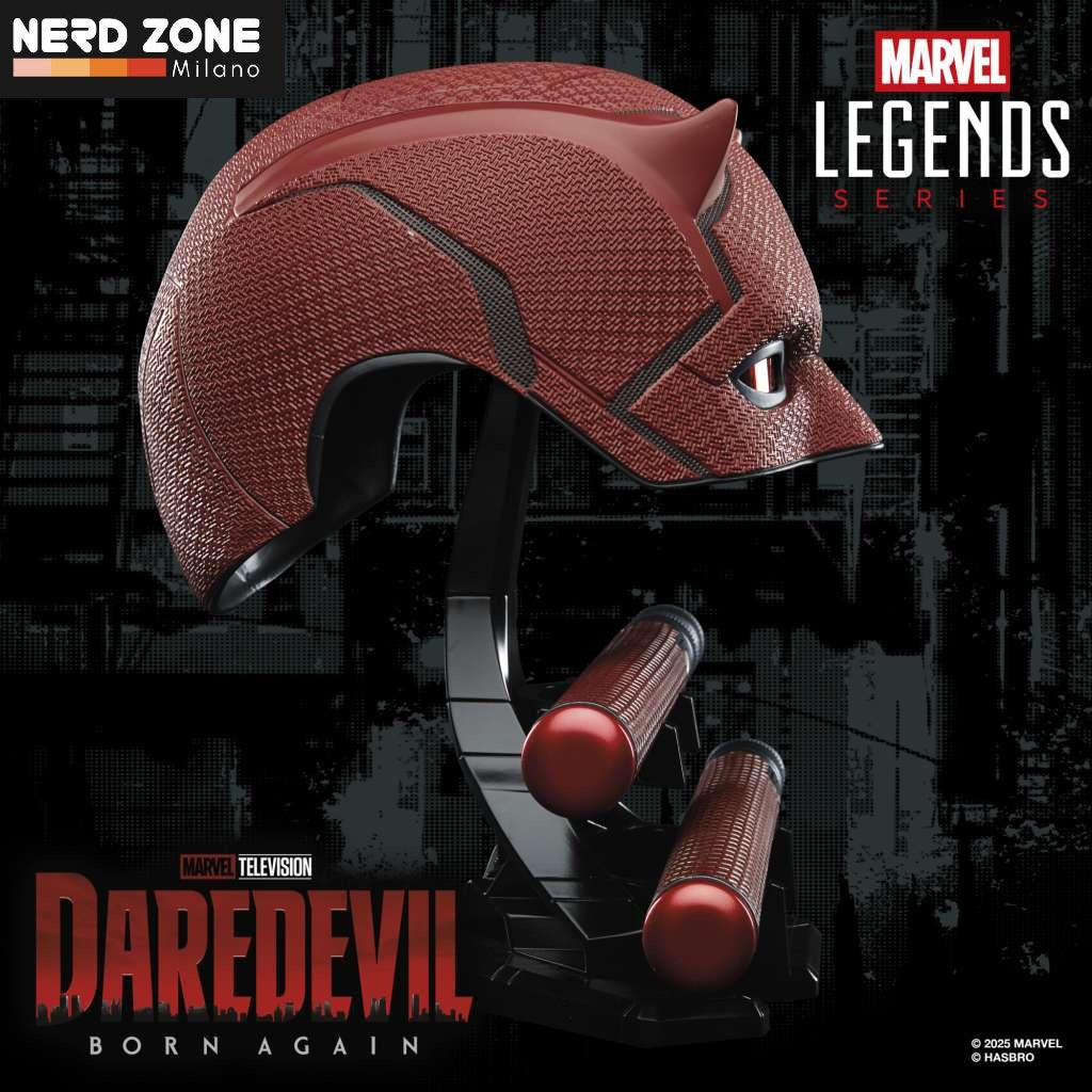 HASBRO - Marvel Legends Daredevil Born Again Mask replica 1:1
