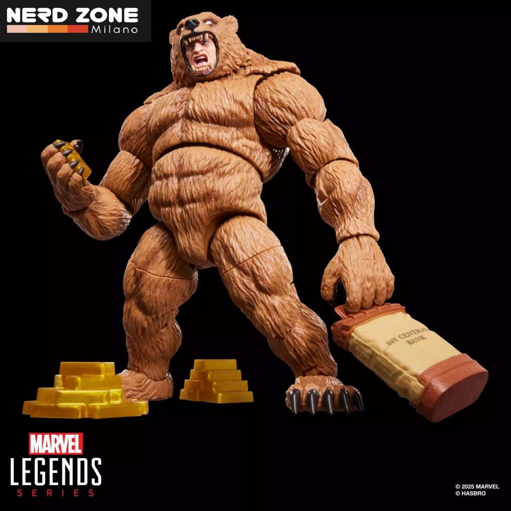 PRE ORDINE - HASBRO - Marvel Legends Spider-Man Grizzly Action Figure