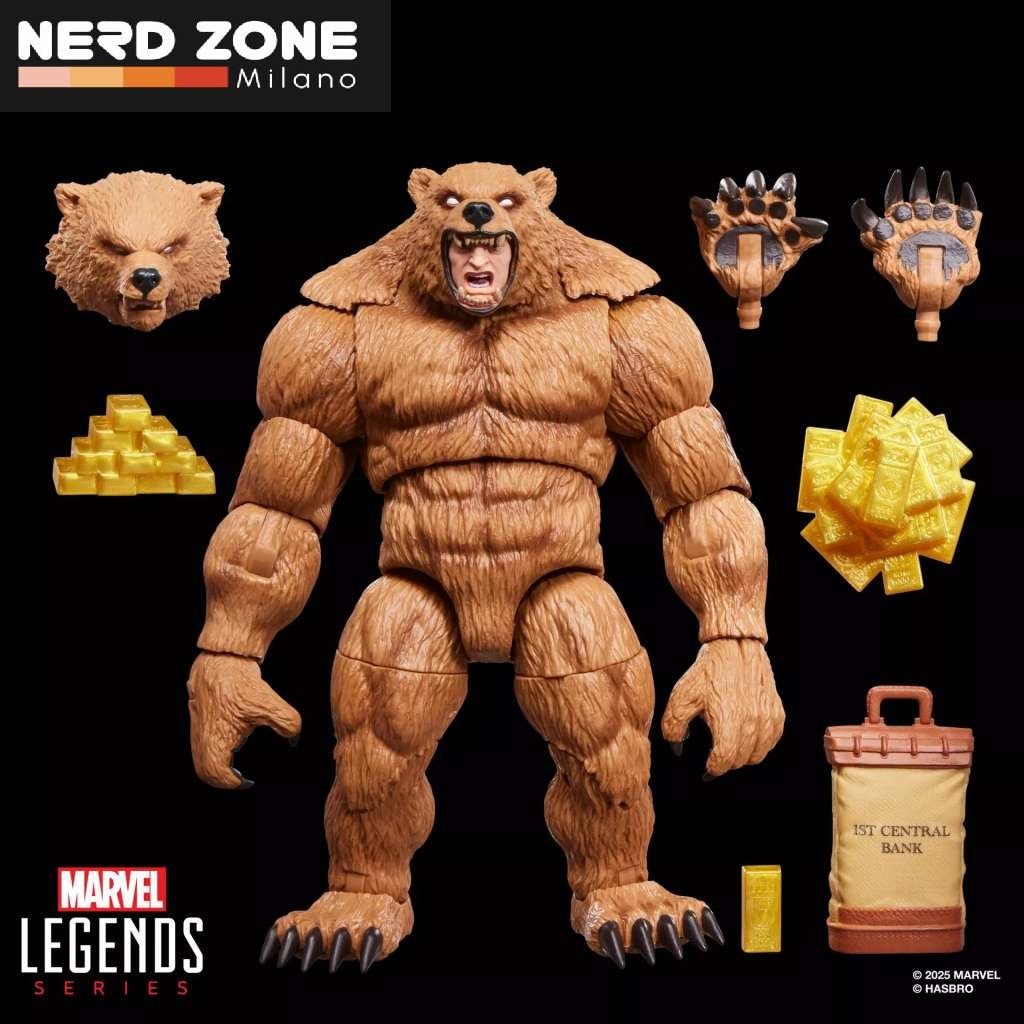 PRE ORDINE - HASBRO - Marvel Legends Spider-Man Grizzly Action Figure