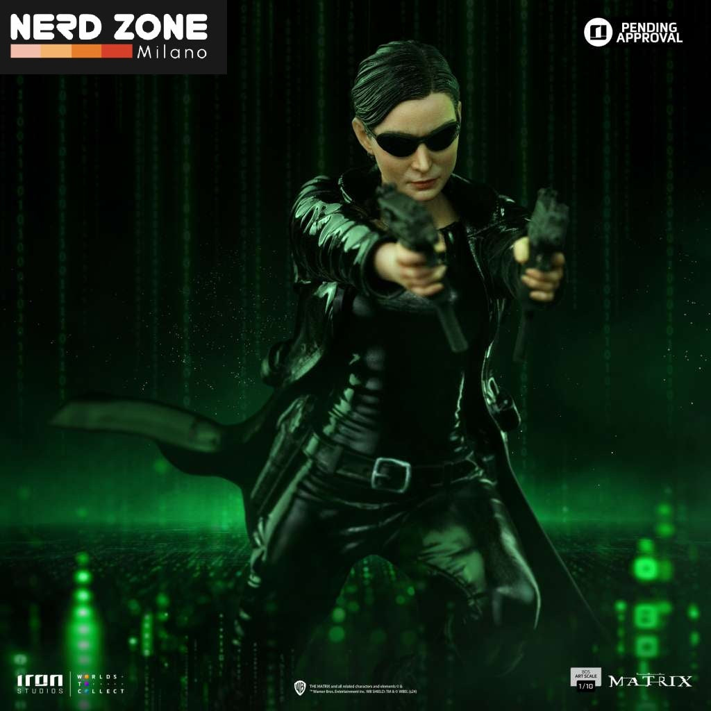 IRON STUDIOS - Matrix Trinity 1/10 Statue