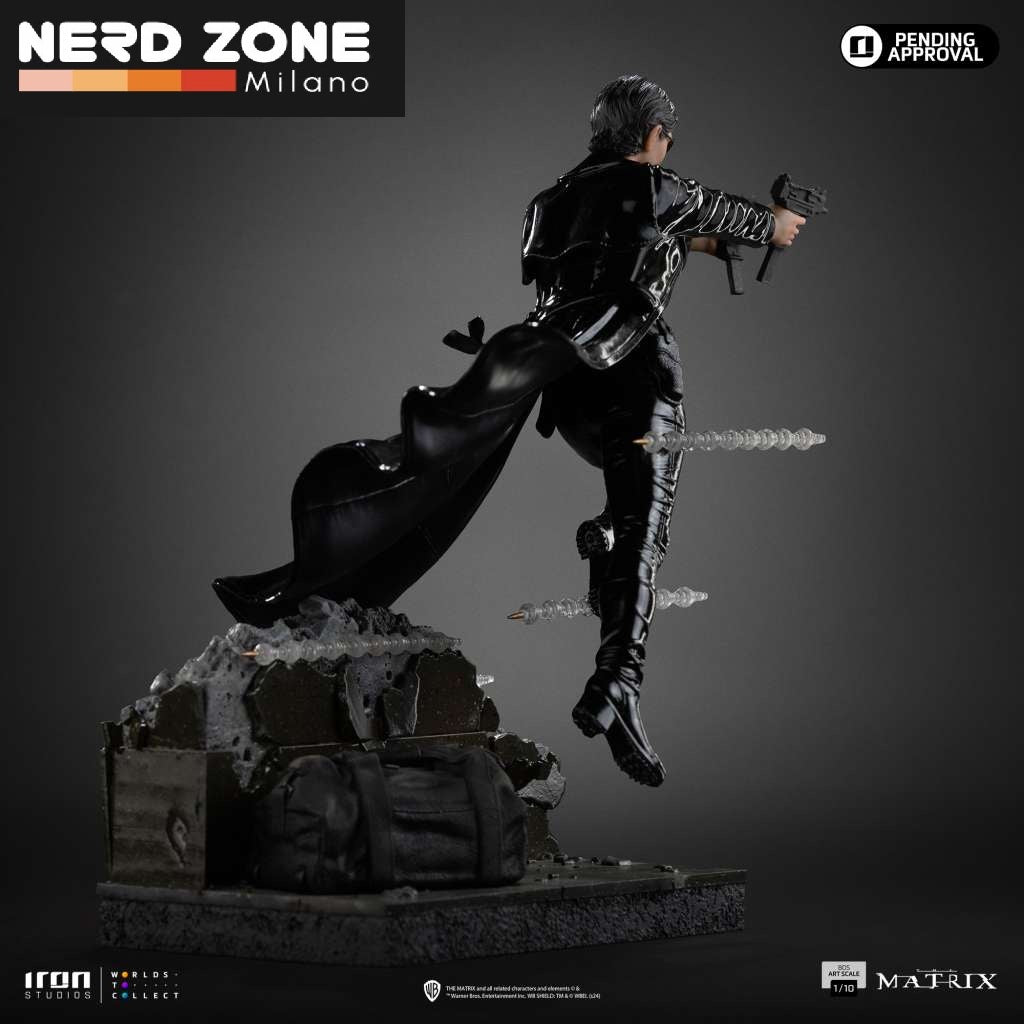 IRON STUDIOS - Matrix Trinity 1/10 Statue