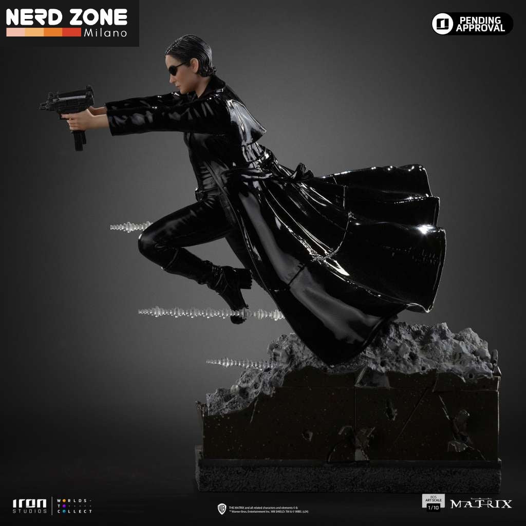 IRON STUDIOS - Matrix Trinity 1/10 Statue