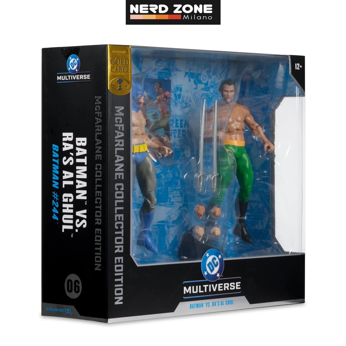 PRE ORDINE McFARLANE TOYS 2025 - Collector Edition Batman Vs Ras Al Ghul 2pk Action Figure