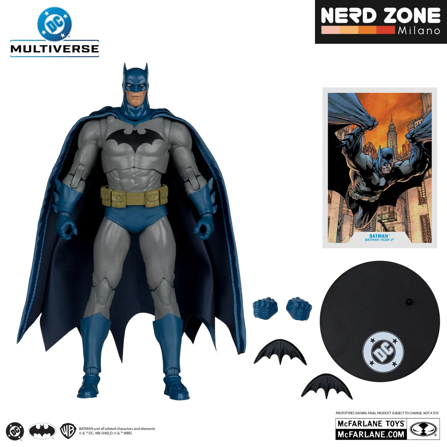 PRE ORDINE - McFARLANE TOYS 2025 - Dc Batman 7inch Batman Hush 2 Action Figure