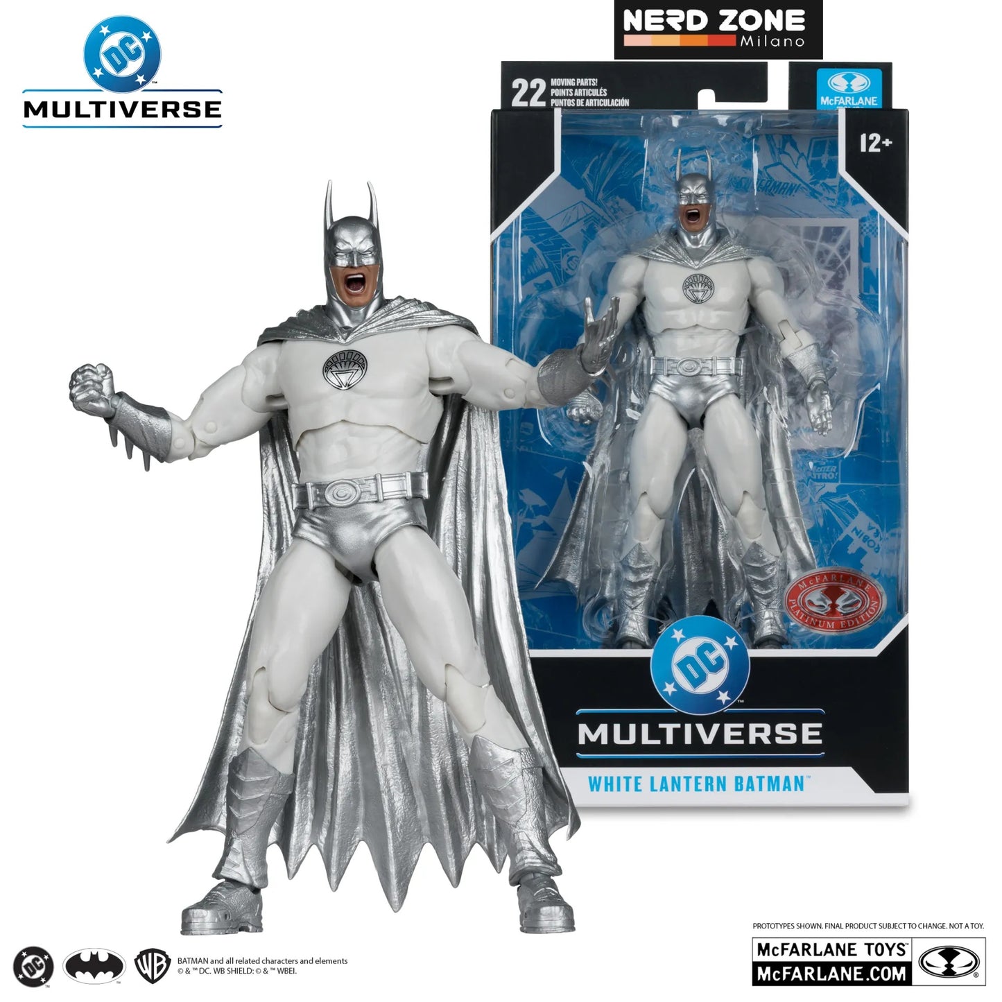 McFARLANE TOYS 2025 - Dc Batman 7inch White Lantern Batman Brightest Day Action Figure