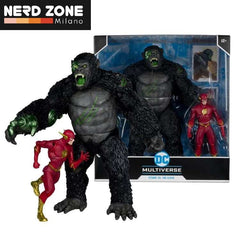 McFARLANE TOYS 2025 - Dc Multiverse Flash Vs Titano Megafig 2 Pk