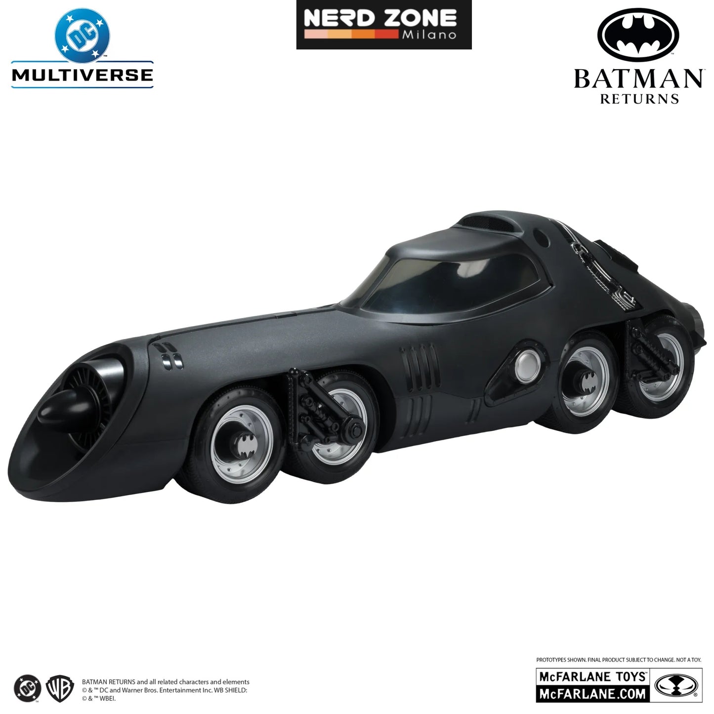 PRE ORDER - McFARLANE TOYS 2025 - Dc Theatrical Vehicles Batman Returns Batmissile