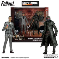 McFARLANE TOYS 2025 - Fallout New Vegas Riot Ranger Armor And Benny Survivor Action Figure 2pk