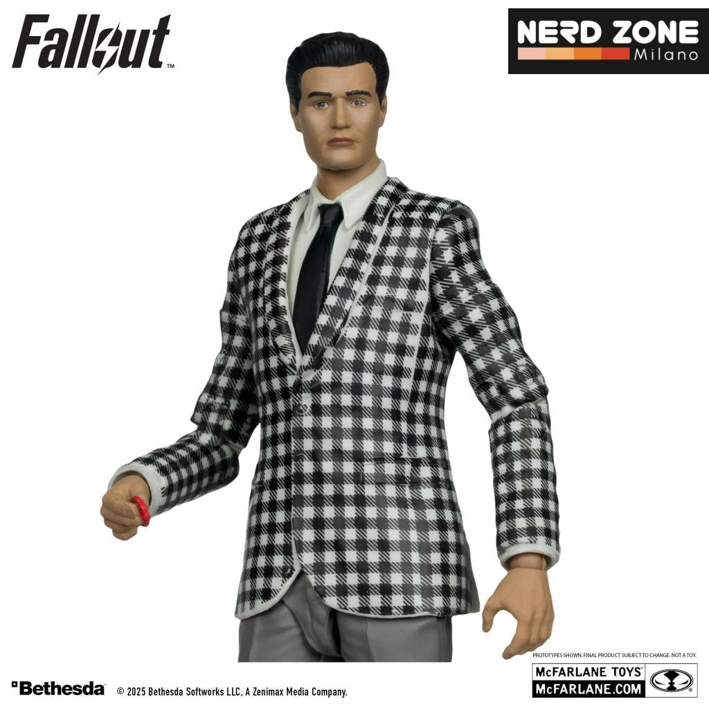 McFARLANE TOYS 2025 - Fallout New Vegas Riot Ranger Armor And Benny Survivor Action Figure 2pk