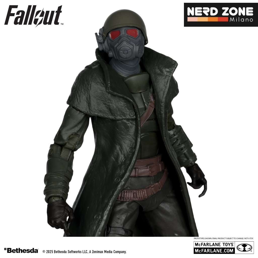 McFARLANE TOYS 2025 - Fallout New Vegas Riot Ranger Armor And Benny Survivor Action Figure 2pk