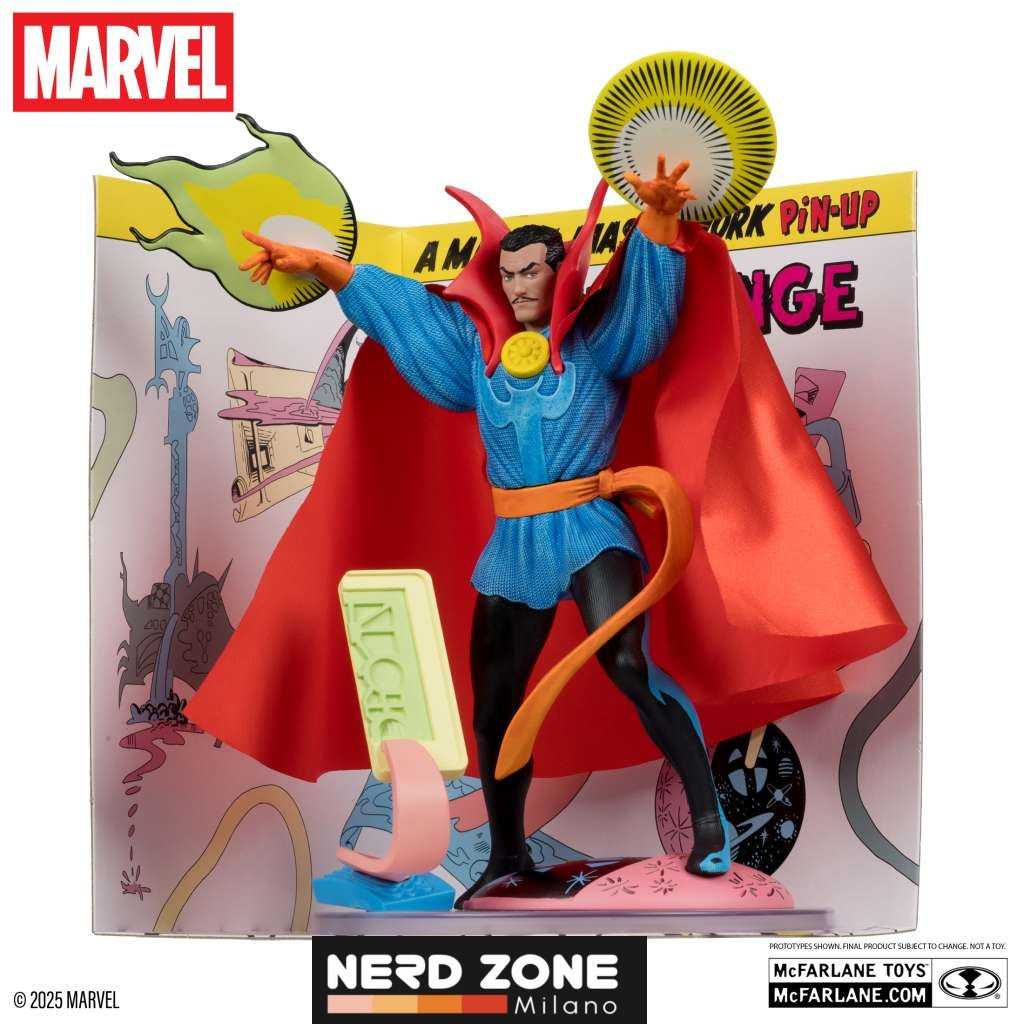 PRE ORDER - McFARLANE TOYS 2025 - Marvel Collection 1:10 Wv6 Dr. Strange (Strange Tales #128) Figure
