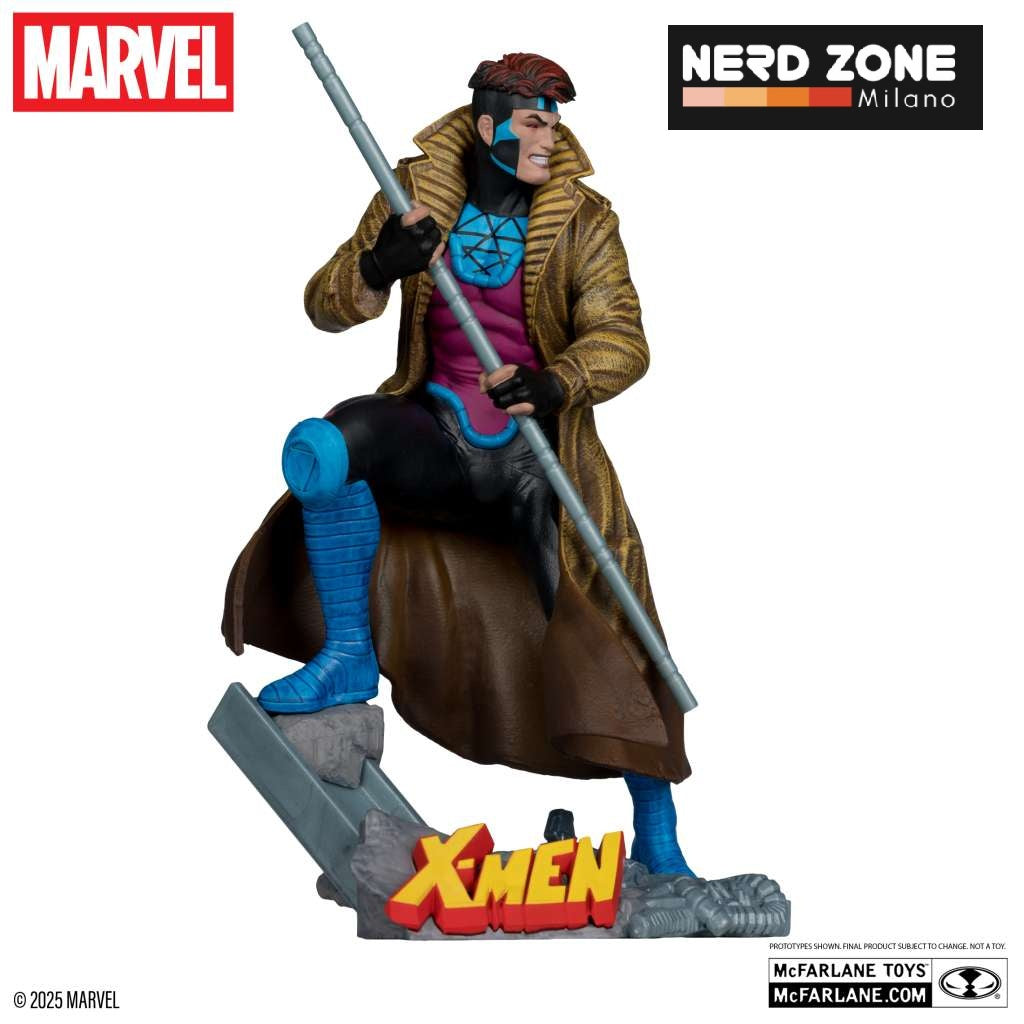 PRE ORDER - McFARLANE TOYS 2025 - Marvel Collection 1:10 Wv6 Gambit (X-men #1) Figure