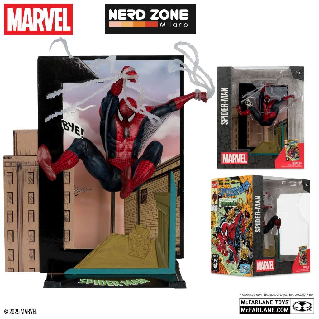 PRE ORDER - McFARLANE TOYS 2025 - Marvel Collection 1:10 Wv6 Spider-Man (Spider-Man #6) Figure