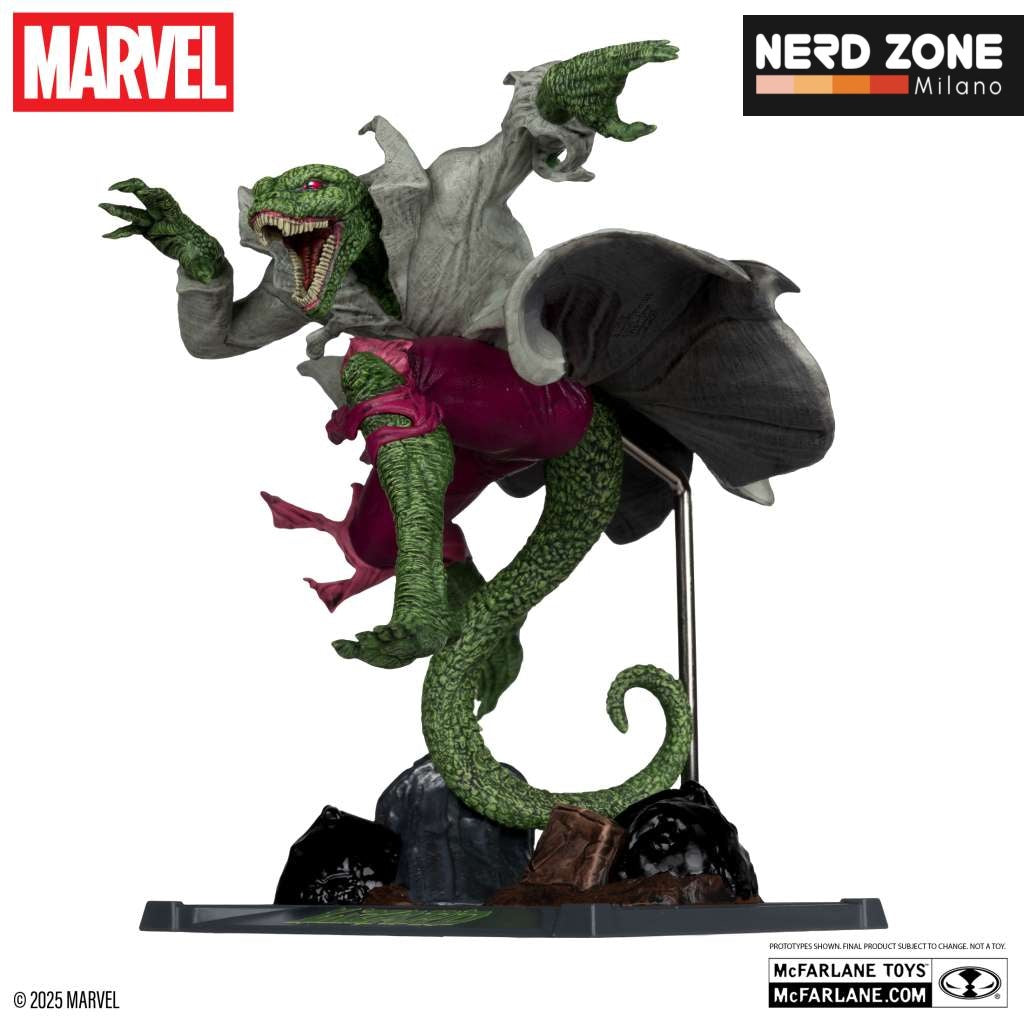 PRE ORDER - McFARLANE TOYS 2025 - Marvel Collection 1:10 Wv6 The Lizard (Spider-Man #2) Figure