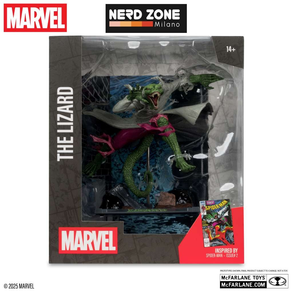 PRE ORDER - McFARLANE TOYS 2025 - Marvel Collection 1:10 Wv6 The Lizard (Spider-Man #2) Figure